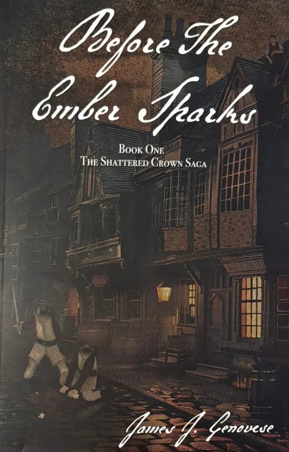 The cover of Before the Ember Sparks by James J. Genovese.